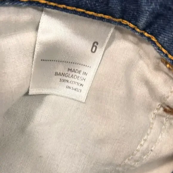 Denim Classic Summer Jean Mini Skirt Old Navy Women's Size 6 - Picture 5 of 5